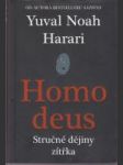 Homo deus - Stručné dejina zítřka - náhled