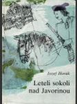 Leteli sokoli nad Javorinou (Historický román) - náhled