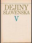 Dejiny Slovenska V - náhled