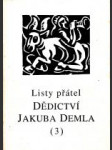 Listy přátel. Dědictví Jakuba Demla - náhled