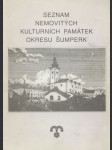 Seznam nemovitých kulturních památek okresu Šumperk - náhled