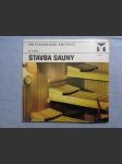 Stavba Sauny - náhled