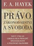 Právo, zákonodárství a svoboda - náhled