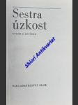 Sestra úzkost - výbor z povídek - čep jan - náhled