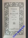 Válka na balkáně - ( v roce 1912-1913) - srb adolf - náhled