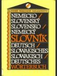 Nemecko-slovenský slovensko-nemecký slovník - náhled