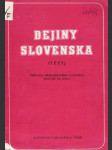 Dejiny Slovenska - tézy - náhled