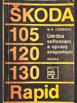 Škoda 105, 120, 130, Rapid - Údržba, seřizování a opravy svépomocí - náhled