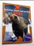 Zvířátka, která znáš ze zoo hory puzzle - náhled