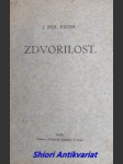 Zdvořilost ( vůdce mládeže ) - krier johann bernhard - náhled