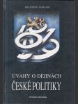 Úvahy o dějinách české politiky - náhled