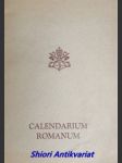 Calendarium Romanum ex decreto Sacrosancti Oecumenici Concilii Vaticani II instauratum auctoritate Pauli PP. VI promulgatum - náhled