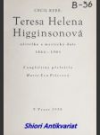 Teresa helena higginsonová učitelka a mystická duše 1844 - 1905 - kerr cecil - náhled