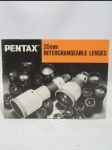 Pentax: 35 mm Interchangeable Lenses - náhled