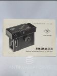Rondinax 35 U: Dalight Developing Tank for 35 mm. Films: Instrucstions for use - náhled