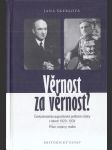 Věrnost za věrnost? Československo-jugoslávské politické vztahy v letech 1929-1934 - náhled