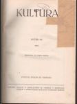 Kultúra 1-12, ročník VII. - náhled