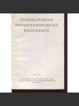 Československá uměleckohistorická bibliografie za rok 1984 - náhled