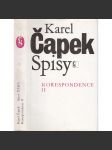 Korespondence II. (Spisy Karla Čapka, sv. XXIII. - Karel Čapek) - náhled