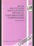 Acta facultatis educationis physicae UC - Publicatio XXI. - náhled
