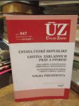 Ústava České republiky, Volba prezidenta... - náhled
