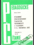 Pedagogické čítanie - náhled