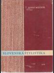 Slovenská štylistika - náhled
