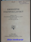 Sborníček svatováclavský (apport) - bitnar vilém - náhled