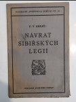 Návrat sibiřských legií - náhled