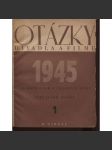 Otázky divadla a filmu, číslo 1./1945 - náhled