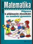 Příprava k přijímacím zkouškám na osmiletá gymnázia - matematika - náhled