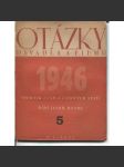 Otázky divadla a filmu, číslo 5./1946 - náhled