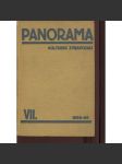 Panorama, kulturní zpravodaj, ročník VII./1929-1930 (Zpravodaj Družstevní práce) - náhled