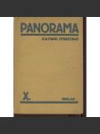 Panorama, kulturní zpravodaj, ročník X./1932-1933 (Zpravodaj Družstevní práce) - náhled