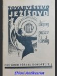 Tovaryšstvo ježíšovo - dějiny - práce - ideály - náhled