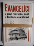 Evangelíci v rané toleranční době v Čechách a na Moravě. 5 - náhled