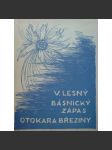 Básnický zápas Otokora Březiny (edice: Přátelství, sv. 16) [Otokar Březina, literární věda; obálka a dřevoryt František Kobliha] - náhled