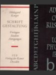 Schrift gestaltung - náhled