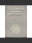 Otázky studia obecných dějin IV. Acta Universitatis Carolinae. Philosophica et Historica 3/1966 - náhled