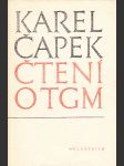 Čtení o tgm - náhled