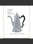 The Folger Coffee Company Collection of Antique English Silver Coffee Pots [čajové konvice; nádobí; design] - náhled