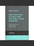 Deset tisíc změn se znovu mění. Dno všeho vrchol prázdnoty. Rozhovory a promluvy českých literátů z let 1990-1995 [Ajvaz, Fischl, Kolář, Hiršal, Hodrová, Grogerová, Červenka]] - náhled