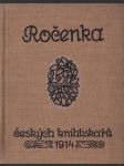 Ročenka čs. knihtiskařů na rok 1914 - náhled