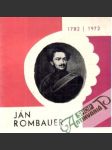 Ján Rombauer 1782-1972 - náhled