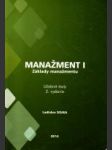 Manažment I - Základy manažmentu - náhled
