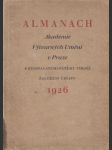 Almanach Akademie Výtvarných Umění v Praze 1926 - náhled
