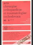 Acta chirurgiae orthopaedicae et traumatologiae čechoslovaca 5/1978 - náhled