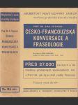 Česko-francouzská konversace a fraselogie - náhled