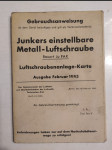 Junkers einstellbare Metall-Luftschraube - náhled