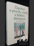 Zápolení o pravdu, naději a lidskou důstojnost - náhled